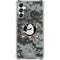 NHL Anaheim Ducks Camo Galaxy A15 5G Clear Case